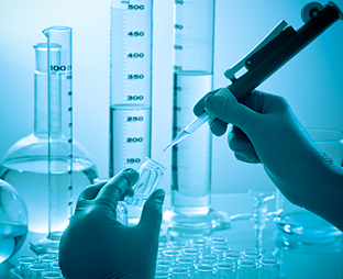 Pharmaceutical product development in a laboratory
